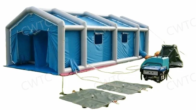 CBRN decontamination tent