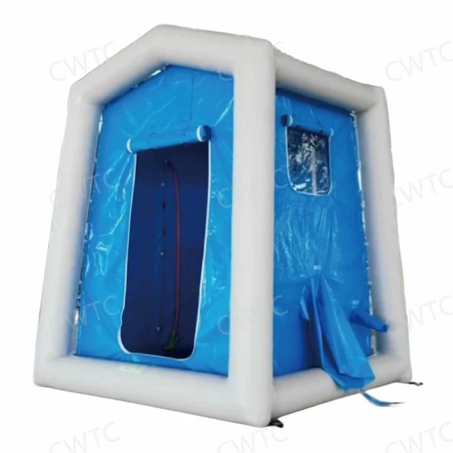 Emergency decontamination tent