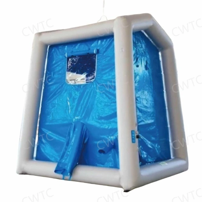 Mobile decontamination shelter